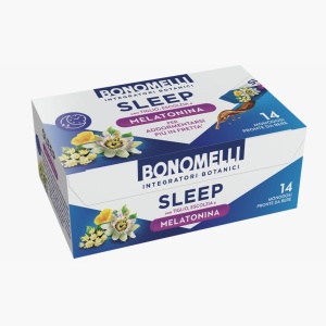 Supliment natural de baut cu melatonina, floarea pasiunii si tei, Sleep Bonomelli 140 ml