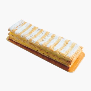 Trancio Millefoglie, foietaj si crema de vanilie, Effepi 1200g - Img 2