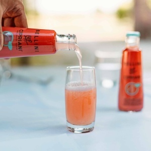 Virgin Bellini Cipriani Cocktail Fara Alcool cu Piersici Albe 180ml - Img 3