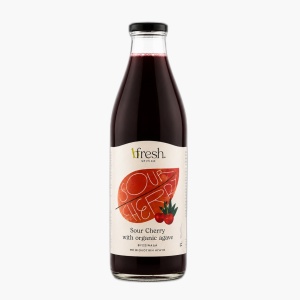 Concentrat organic pentru limonada cu visine si agave organice, B-FRESH 1L