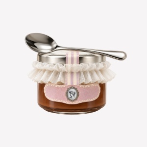 Crema de ciocolata alba cu migdale si biscuiti Happiness, Laurence 50g - Img 3