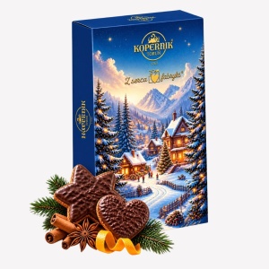 Cutie cadou cu turta dulce Factory’s Christmas Kopernik 325g
