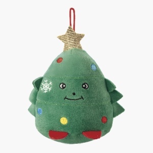 Decorațiune de pluș cu ciocolata, diverse personaje, Squishy Xmas Dolfin 50g - Img 5