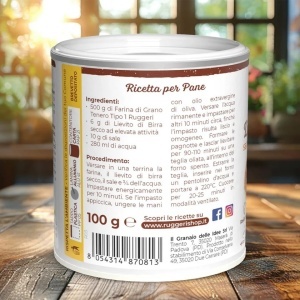 Drojdie uscată activă pentru pâine și produse de panificație – 100 g - Img 3
