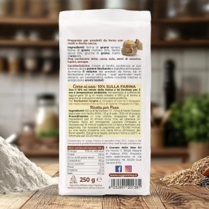 Faina din grau cu malt activ Ruggeri 250g - Img 2