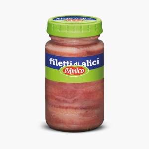 File de anchois D'Amico 140g