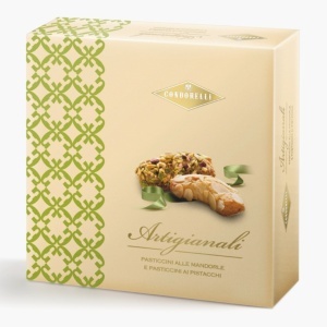 Fursecuri Artizanale Siciliene cu Migdale si Fistic Condorelli 250g