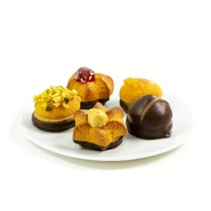 Fursecuri Premium Asortate din Migdale si Ciocolata Macaroon Peters 105g - Img 2