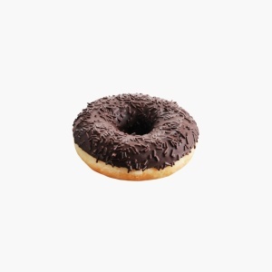 Gogoasă glazurată cu ciocolată, Hello Donuts 85 g - 24 buc - Img 1