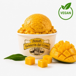 Inghetata de mango, sorbet vegan, Antica Gelateria del Corso vascheta 2.910g