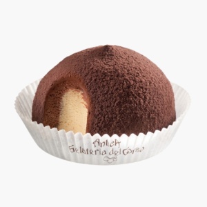Inghetata Tartufo cu ciocolata si crema de lapte, Antica Gelateria del Corso 80g x 12 buc/bax, monoportie