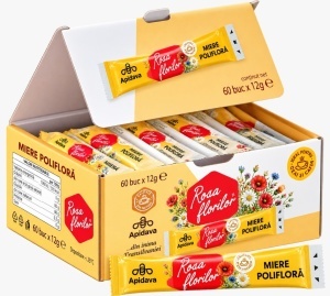Miere poliflora plic Roua Florilor 60buc x 12g