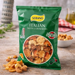 Mix crocant italian de nuci si crackers Serano 95g - Img 2