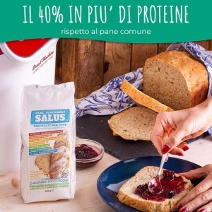 Mix pentru pâine light și funcțională, Salus, Ruggeri 400g - Img 2