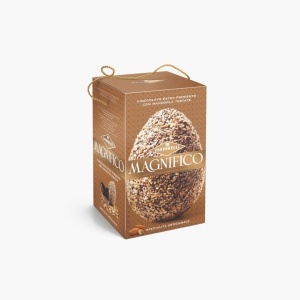 Ou de ciocolata neagra cu migdale Magnifico Condorelli 230g