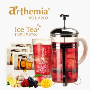 Pachet Promo Ceai Rece Ice Tea Infuzie Arthemia si Infuziera