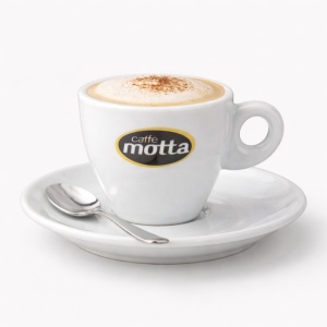 Set ceașcă cu Farfurioară Cappuccino Motta Caffe
