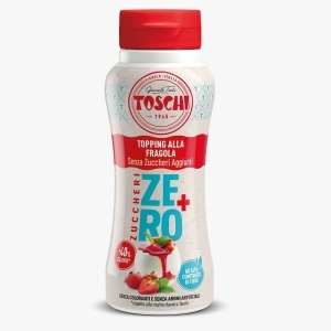 Topping cu aroma de capsuni fara zahar, fara gluten, Toschi Zero 200g