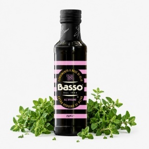 Ulei de Masline extravirgin cu oregano 250ml Basso