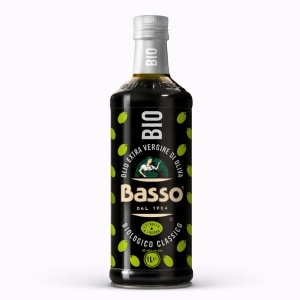 Ulei de Măsline extravirgin organic, Basso 1l