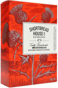 Biscuiti artizanali cu unt, portocala si perle de ciocolata shortbread 170g