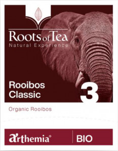 Ceai frunze Rooibos Classic piramida – ceai rosu BIO, Arthemia Milano 15x2.2g/plic - Img 1
