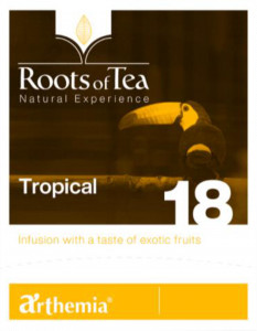 Ceai frunze Tropical piramida – macese, hibiscus, ananas si infuzie de mango, Arthemia 15x2.2g/plic - Img 1