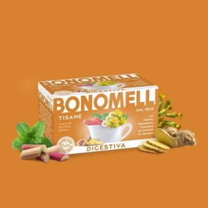 Ceai infuzie din plante cu extract de ghimbir pentru digestie, Bonomelli - Img 2