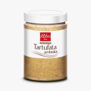 Crema de ciuperci champignon in sos de trufe Tartufata Ambrata Robo 500g
