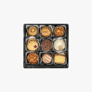 Cutie metalica cu biscuiti artizanali pentru ceai Peters 175g - Img 3