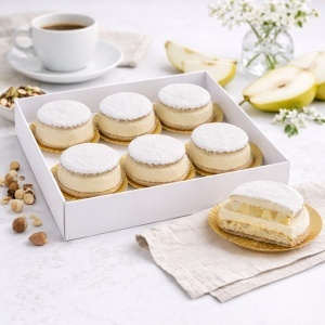 Desert Moniportii Tortino Ricotta e Pere Ruggeri, 6 x 90g - Img 2