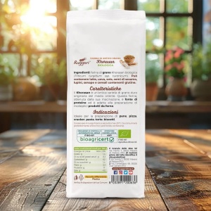Faina din grau antic Khorasan Ruggeri 500g BIO - Img 2