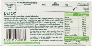 Infuzie de ceai detox, Bonomelli 32g - Img 2