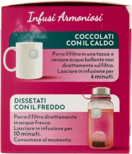 Infuzie de musetel si fructe de padure Harmony, Bonomelli 24g - Img 3