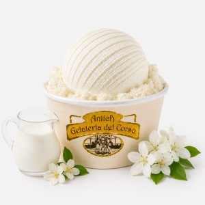Inghetata Fior di Latte, cu lapte de Parma, Antica Gelateria del Corso vascheta 2.500g