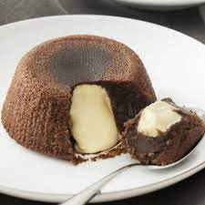 Lava cake - Souffle de ciocolata alba, 12buc X100gr, fara gluten - Img 2