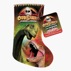 Mini Șosete de Crăciun cu dulciuri și surpriză, diverse personaje, Dolfin 50g - Img 4