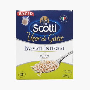 Orez Usor De Gatit Basmati Integral Scotti 250g