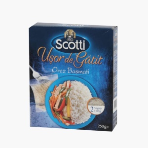Orez Usor de Gatit Basmati Scotti 250g