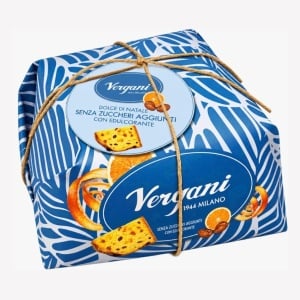 Panettone Clasic fara zahar adaugat cu stafide, Vergani 750g - Img 2