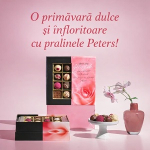 Praline Artizanale Peters Blossom Alles Liebe 200g - Img 4