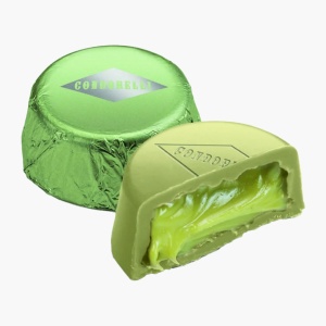 Praline de ciocolata alba si crema de fistic, fara gluten, Condorelli 1kg