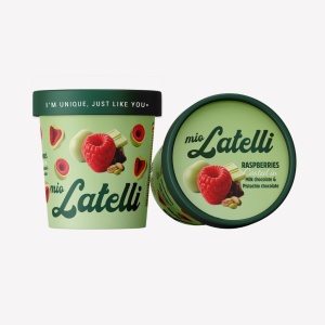 Raspberries Pistachio Chocolate Mio Latelli 140g