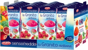 Suc granita siciliana de capsuni,fara gluten, Dolfin 2x100ml - Img 2