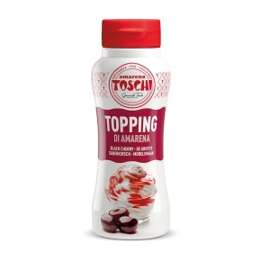 Topping Amarena Toschi 200g, fără gluten și fără coloranți