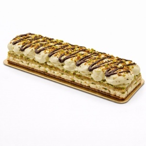 Tort Tiramisu cu fistic Trancio Pistacchio Chef Effepi, 1200g - Img 2