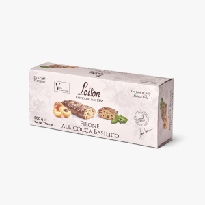 Cozonac cu piersici si busuioc Filone, Loison 500g