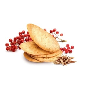 Crackers cu piper rosu, chimen si ulei de masline, Lady Joseph, 100g