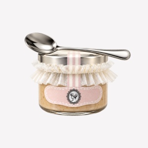 Crema alba de migdale Happiness, Laurence 50g - Img 2