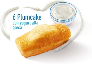 Cuore Plumcake mini pandispan cu iaurt grecesc, fara zahar adaugat, pachet cu 6 buc x 32g - Img 2